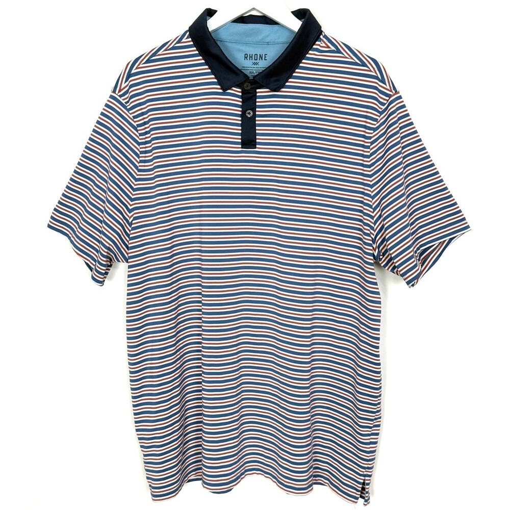 Rhone Striped Polo